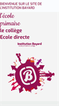 Mobile Screenshot of institutionbayard.fr
